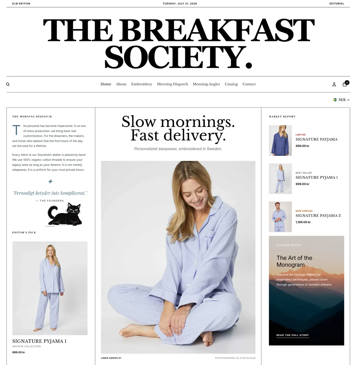 The Breakfast Society storefront